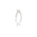9ct White Gold 0.25ct Diamond Cluster Ring