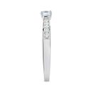 9ct White Gold Lab Grown Diamond Solitaire Ring G VS