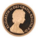 1981 Elizabeth II Decimal Portrait UK Full Sovereign Coin