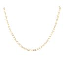 9ct Yellow Gold Double 18" Curb Chain