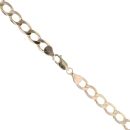 9ct Yellow Gold Curb Chain 22"