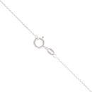 18ct White Gold 0.30ct Brilliant Cut Diamond Heart Pendant and Chain 18"