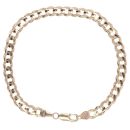 9ct Yellow Gold Curb Bracelet 7.5"