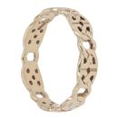 9ct Yellow Gold Celtic Patterned Band Ring