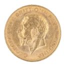1911 George V Large Head UK Full Sovereign Coin