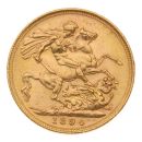 1894 Victoria Old Head Australia Full Sovereign Coin