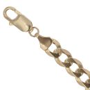 9ct Yellow Gold Curb Bracelet 8"