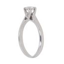 18ct White Gold 0.35ct Brilliant Cut Diamond Solitaire Ring