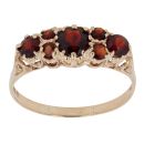 9ct Yellow Gold Garnet Ring