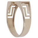 9ct Yellow Gold Patterned DAD Ring