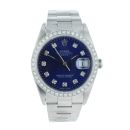 Rolex Custom Oyster Perpetual Date Pre Owned Watch Ref 15200