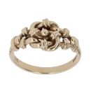 9ct Yellow Gold Patterned Knot Ring