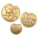 2019 The Heroes of D-Day 75th Anniversary East Caribbean Sovereign Prestige Set Of 3 Coins Boxed with Proof