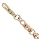 9ct Yellow Gold Rollerball T-Bar Bracelet 7.5"