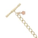 9ct Yellow and Rose Gold Clogau Charm Bracelet 6.5"