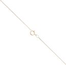 9ct Yellow Gold Cubic Zirconia Cross Pendant and Chain 18"