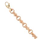 9ct Yellow Gold Fancy Bracelet 8"