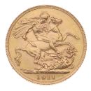 1911 George V Large Head Canada Full Sovereign Coin