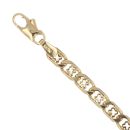 9ct Yellow Gold Fancy Bracelet 7"