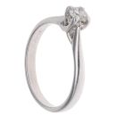 Platinum 0.25ct Brilliant Cut Diamond Solitaire Ring