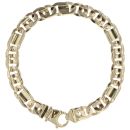 9ct Yellow Gold Fancy Bracelet 9"