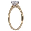 18ct Yellow Gold 0.50ct Brilliant Cut Lab Grown Diamond Solitaire Ring