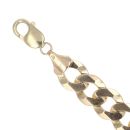 9ct Yellow Gold Curb Bracelet 9"