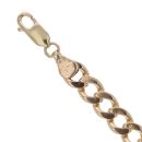 9ct Yellow Gold Curb Bracelet 7.5"