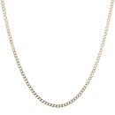 9ct Yellow Gold Curb Chain 24"