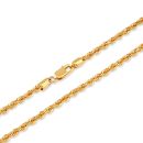 22ct Yellow Gold Rope Chain 24"