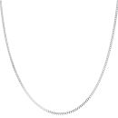 Silver Curb Chain 22"