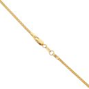 22ct Yellow Gold Foxtail Chain 16"