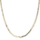 9ct Yellow Gold Figaro Chain 18"