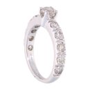 9ct White Gold 1.00ct Diamond Solitaire Ring