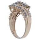9ct Yellow Gold 0.80ct Diamond Fancy Ring