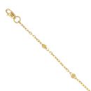 22ct Yellow Gold Bead Bracelet 7"