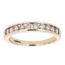 9ct Yellow Gold 0.50ct Diamond Eternity Ring
