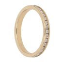 18ct Yellow Gold 0.50ct Brilliant Cut Diamond Full Eternity Ring