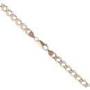 9ct Yellow Gold Double Curb Chain 20"