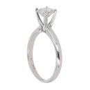 14ct White Gold 0.72ct Brilliant Cut Diamond Solitaire Ring