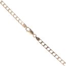 9ct Yellow Gold Square Curb Chain 24"