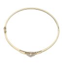 9ct Yellow Gold 0.30ct Brilliant Cut Diamond Bangle