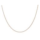 9ct Yellow Gold Curb Chain 20"
