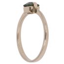 14ct Yellow Gold Peridot Single Stone Ring