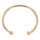 9ct Yellow Gold Plain Torque Bangle