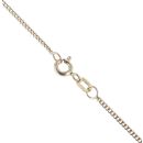 9ct Yellow Gold Fine Curb Chain 16"