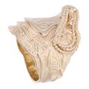 9ct Yellow Gold Saddle Ring