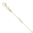 9ct Yellow Gold Pearl Fancy Bracelet 7.5"