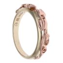 9ct Yellow and Rose Gold Tree Of Life Clogau Ring