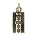 9ct Yellow Gold Ingot Pendant